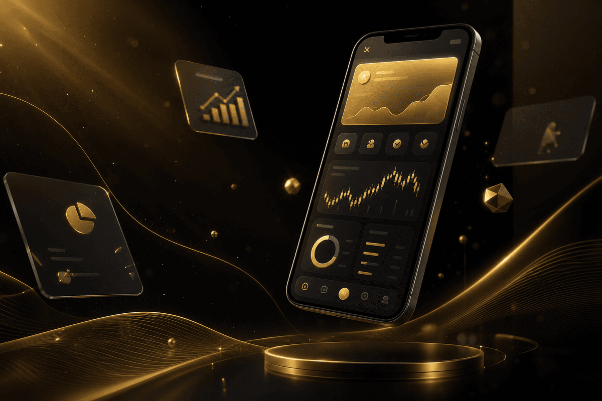 TradIQ app on mobile